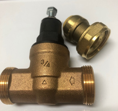 Reliance Cash Acme Pressure Reducing Valve 3/4''with tailpiece kit