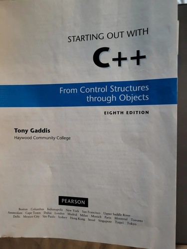 Starting Out with C++: From Control Structures through Objects Brief, Student V - 第 7/9 張圖片