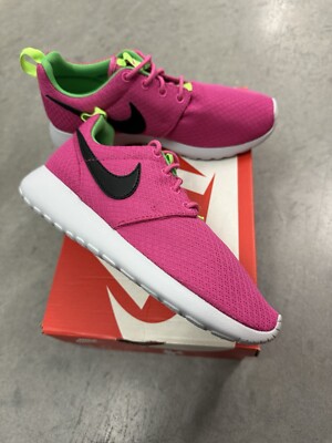 Nike Rosherun (GS) Pink Youth Size 6.5Y/39 New in Box 599729 607