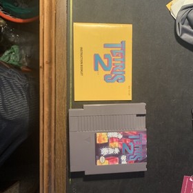 Tetris 2 (Nintendo Entertainment System, 1993 NES) W Nintendo Sleeve & Manual