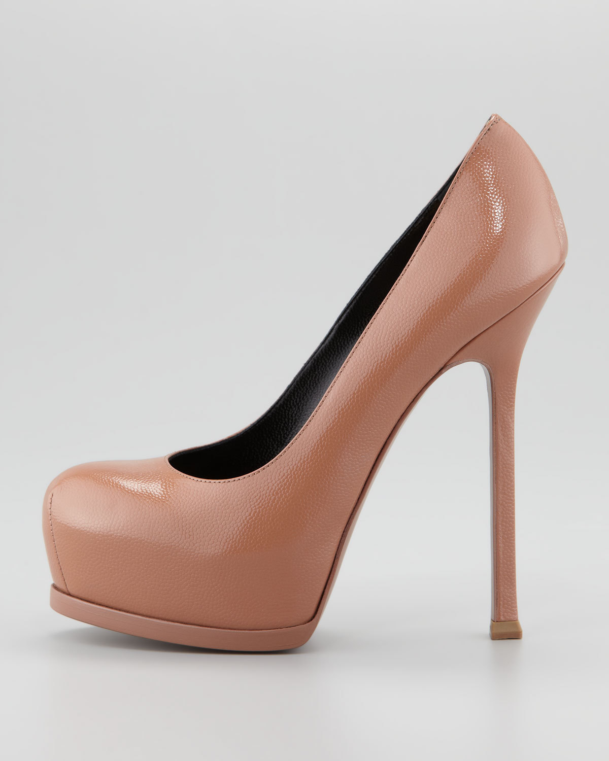 POMPE TACCO TRIBTOO NUOVE CON ETICHETTE ORIGINALI YSL YVES SAINT LAURENT TAGLIA"38"1 2 RET$795 WOW