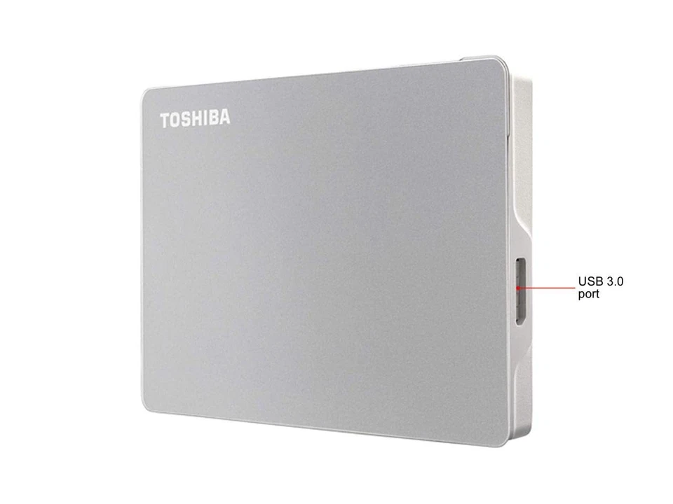 Toshiba Canvio Flex 2Tb Portable External Hard Drive Usb-c Usb 3.0, Si Personal - Image 4 of 4