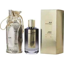 AMBER & ROSES BY MANCERA-UNISEX-EDP-SPRAY-4 OZ-120 ML-AUTHENTIC-FRANCE