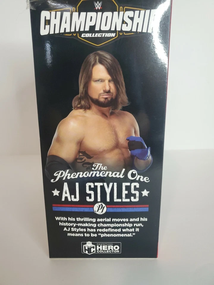 WWE Championship Collection AJ STYLE Hero Collector 6" FIGURA Revista Nuevo  Foto 2 de 4
