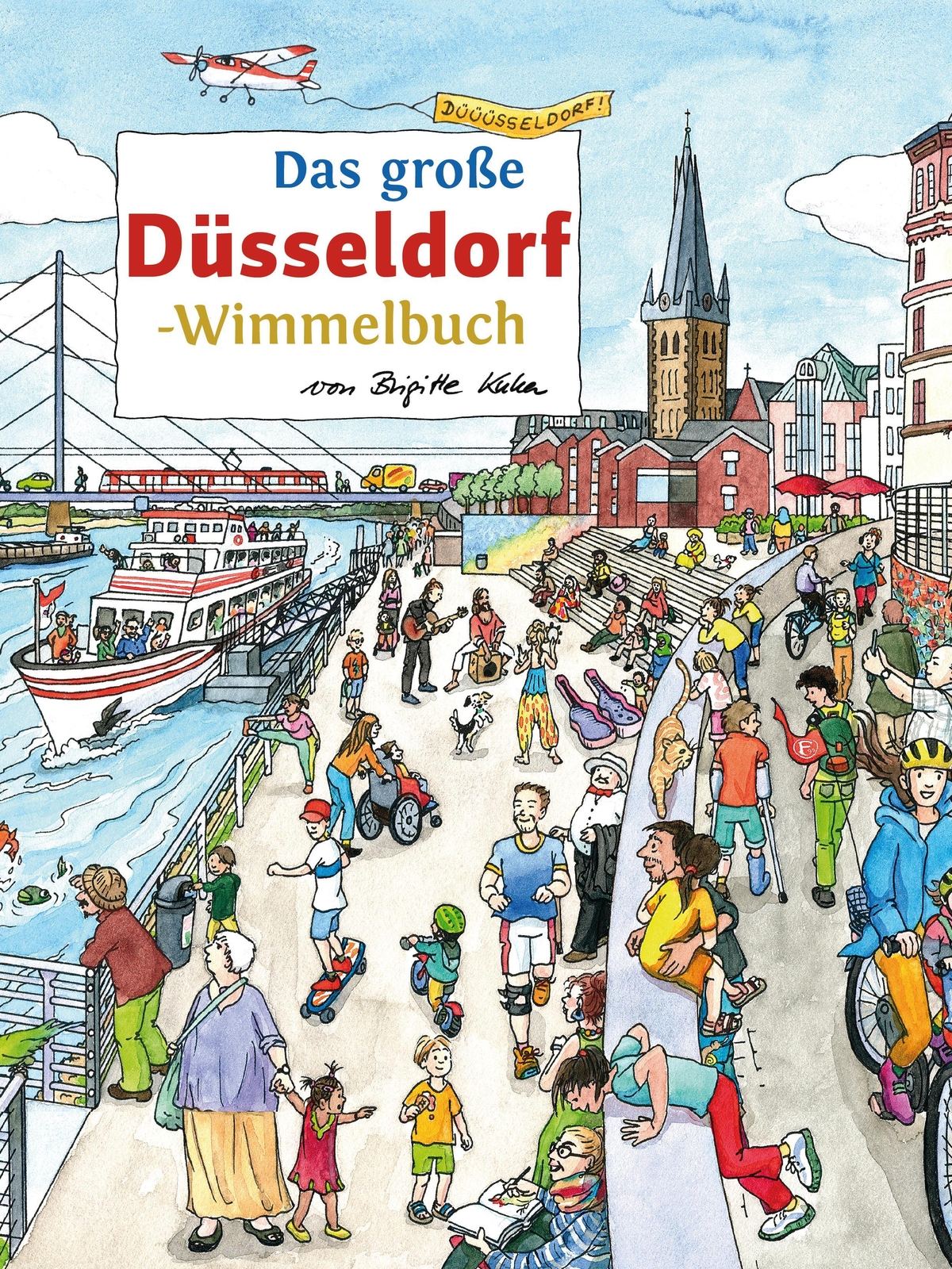 Thumbnail - Das Große Düsseldorf-wimmelbuch | Brigitte Kuka | Buch |