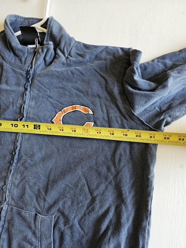 NFL Team Apparel Chicago Bears Womens Full Zip Jacket M Lightweight - Picture 7 of 12