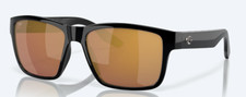 Costa Del Mar Paunch Black Gold Mirror Polarized 580g Glass