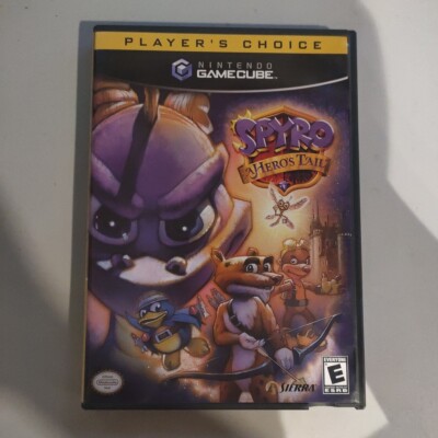 Spyro: A Hero's Tail (Nintendo GameCube, 2004) CIB Complete w/Manual