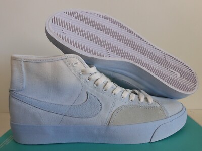 NIKE SB BLAZER COURT MID PREMIUM CELESTINE BLUE SZ 9.5 [DQ5132-444]