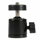 360° Swivel Mini Ball Head Bracket Holder Mount 1/4" 3/8" Screw for Tripod