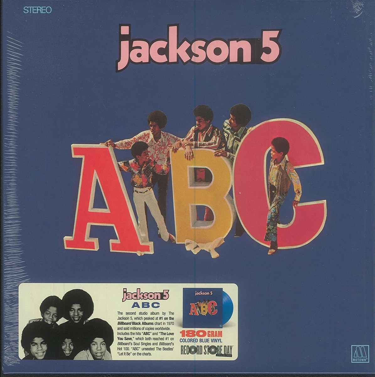 Jackson 5 ABC Vinyl Blue Record Store Day 2022 Edition /1500