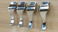 4x Chrome Replacement Queen Ann Furniture Legs/feet - Sofas, Beds, Chairs 4x Chrome Replacement Queen Ann Furniture Legs/feet - Sofas, Beds, Chairs