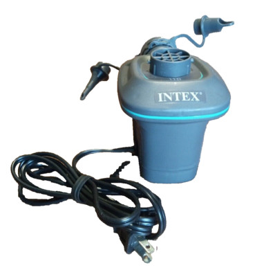Intex Quick-Fill 110-120V AC Inflates/Deflates Electric Pump Air Flow 650 L 