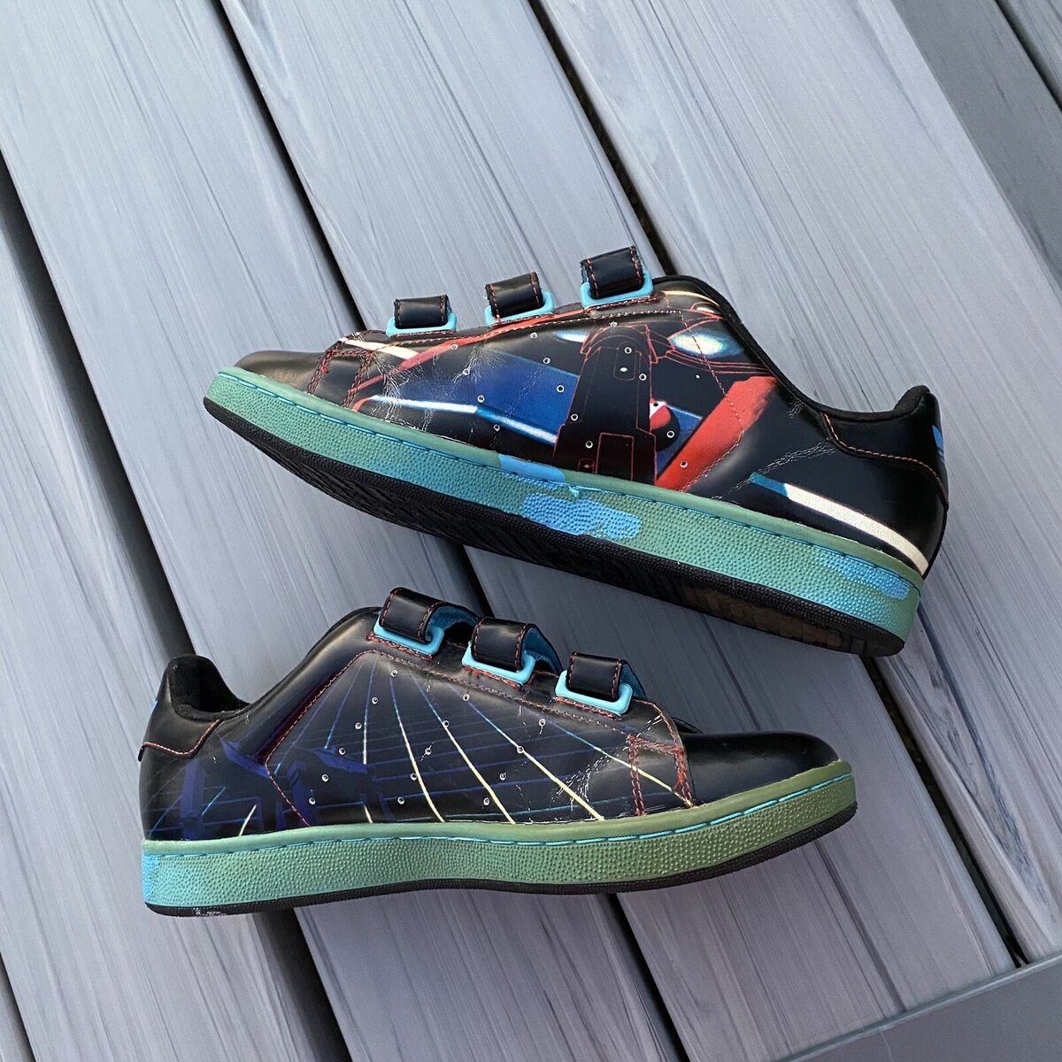 Rare Vintage Adidas Originals Stan Smith II TRON ADICOLOR Rare Vintage Adidas Originals Stan Smith II TRON ADICOLOR