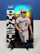 Cal Ripken Jr 2022 Topps Stadium Club DYNASTY Refractor CHROME Card Orioles