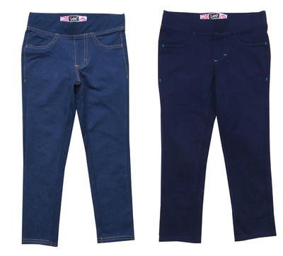 Lee Kinder Mädchen Baumwolle Stretchblau Indigo schmal Stretch Jeggings Leggings 2-10