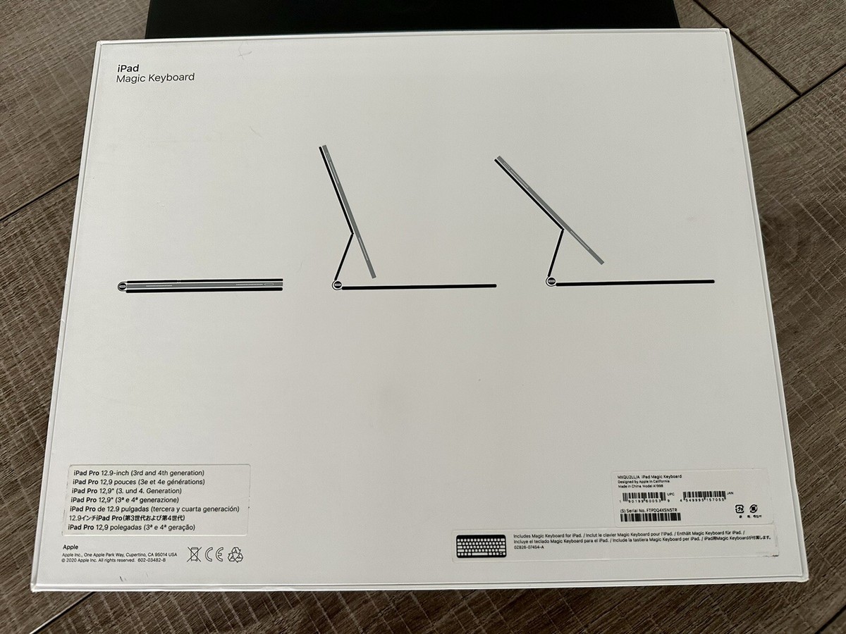 Apple Magic Keyboard — for iPad Pro 12.9” (3rd, 4th, 5th 