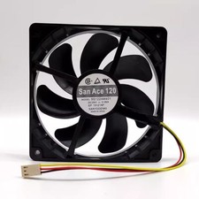 SANYO SanACE120 DC24V 0.06A 12025 9S1224M401 3-Wire Silent Cooling Fan