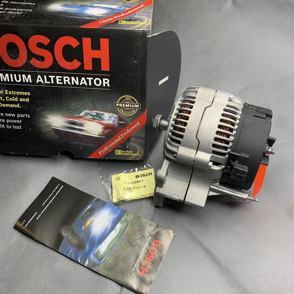 Generador alternador AL0187X Bosch para VW Volkswagen Golf Jetta remanufacturado Foto 3 de 4