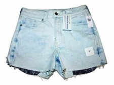 Old Navy High-Waisted O.G. Exposed Pocket Cut-Off Jean Shorts Size 2 4 6 35 New