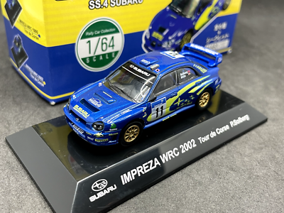 CM's 1/64 IMPREZA WRC 2002 Tour de Corse P.Solberg #11 diecast