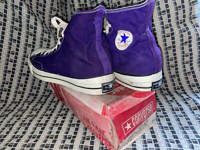 VTG 60 70S MEN NEW 15 BLACK LABEL CONVERSE CHUCK TAYLOR ALL STARS