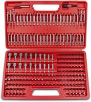Bit-Satz, 214-Teilig Bit Set, Schrauberbit-Set S2 Praktischer
