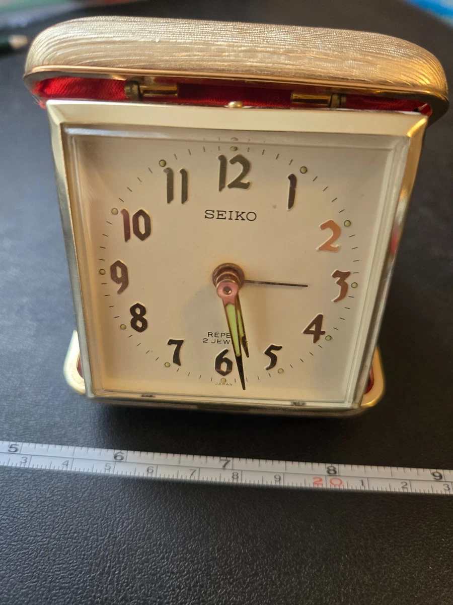 Seiko Travel Clock Indiana Collectible Alarm Clocks (1930-1969