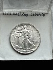 1943 Walking Liberty Half Dollar Gem BU++, 90% Silver,