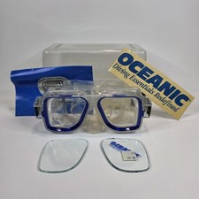 Oceanic Scuba Diving Snorkeling Mask Europa Turquoise Model