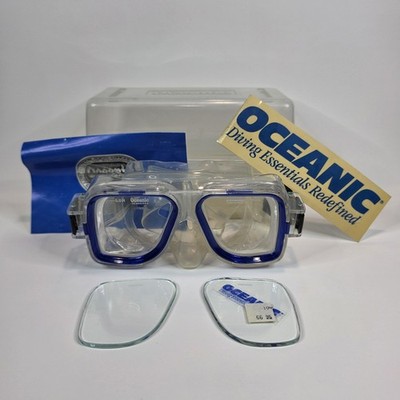 Oceanic Scuba Diving Snorkeling Mask Europa Turquoise Model