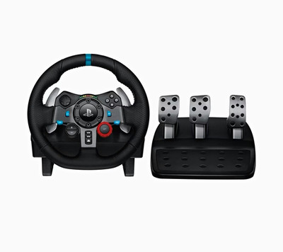 Logitech Driving Force G29 Racing Wheel w/ 3-Pedal Set for PS4 PS3 PC