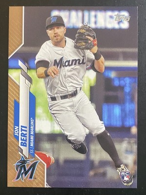 Jon Berti 2020 Topps Baseball GOLD /2020 Miami Marlins #693