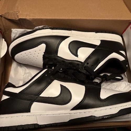 Nike Dunk Low Retro Panda White Black DD1391-100 Men's Size 10 Brand New In Box