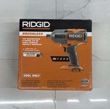 3/4" Brushless High Torque Impact Wrench 18V 4-Mode RIDGID R86312B tool only