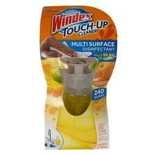 Windex Touch-Up Cleaner Multi Surface Disinfectant Glistening Citrus 240 Pumps