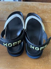 Hoff Women's Manacor Sandals Size 8 In Cream And Black