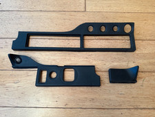 PORSCHE    964  993  LEFT HAND DRIVE BLACK DASH FASCIA SET.