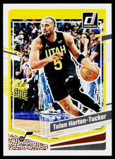 Talen Horton-Tucker 2023-24 Donruss #49 Utah Jazz
