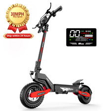 1200W Electric Scooter for Adult 25Mile 30MPH Foldable 11inch Off-road E-Scooter