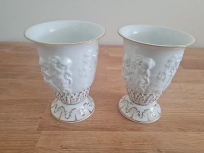 PMP Porzellan Vase - 2 Stück