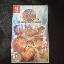 Capcom Street Fighter 30th Anniversary Collection Nintendo Switch Fighting Case