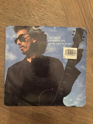 George Harrison   Got My Mind Set On You - 1987 Dark Horse 7'' Single Record NM