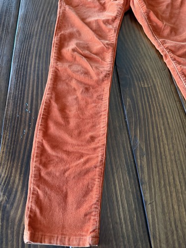 Banana Republic Pants 26 Orange Corduroy Skinny Crop Ankle Low Rise Women orange - Bild 2 von 7