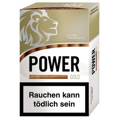 Power gold Filter-Cigarillos 10 Packungen á 17 Stück zu 2,75/27,50
