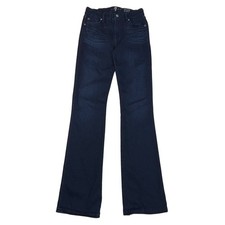 7 For All Mankind Kimmie Bootcut Jeans Dark Indigo Blue Size 27 Made in USA