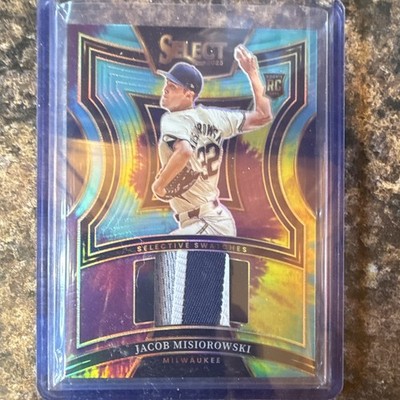 Panini 2025 Select Jacob Misiorowski Brewers RC Selective Swatches Prizm /25