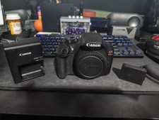 Canon EOS Rebel T6 18MP Digital SLR Camera - Black Body Only