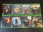 XBOX ONE Video Game Lot 8 Games Tomb Raider Resident Evil FARCRY 4 DEAD BY DAYLI