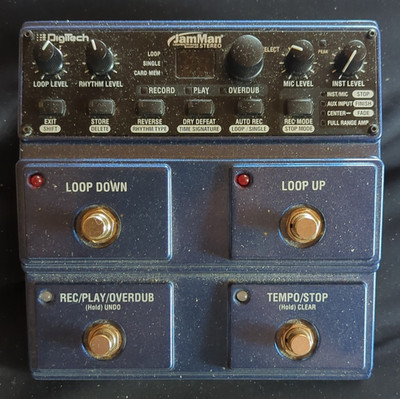DigiTech JamMan Stereo Looper Digital für E-Gitarre/Bass JML2V-01